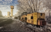 Train of the old mine